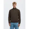 Selected Viskoseblanding Halv Lynlås Sweatshirt