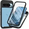 Mtp Products Google Pixel 9 360 Beskyttelse Cover - Sort / Klar