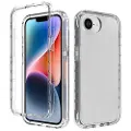 Mtp Products iPhone 16e Gradient Series Hybrid Cover - Gennemsigtig