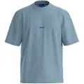 Hugo Blue Nieros 01 Blue T-shirt Med Korte ærmer
