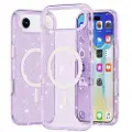 Mtp Products iPhone Air Stylish Glitter Series Hybrid Cover - MagSafe kompatibel - Lilla