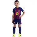 Nike FC Barcelona 2025/26 Stadium Home Nike Football Replica-sæt i tre dele til mindre børn - blå