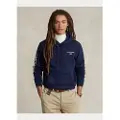 Ralph Lauren Polo Ralph Laurentil mænd. 710835769017 Polo Sport-sweatshirt i marineblå fleece (S), Casual, Bomuld