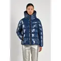 Canadian Classics Canadian Classicstil kvinder. CN.G224229WREG Paulatuk blå quiltet frakke (M/L), Casual, Polyester