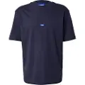 Hugo Blue Nieros 10257318 01 T-shirt Med Korte ærmer