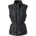 Michael Kors Michael Korstil kvinder. MT520JM3SB Vest med sort bælte (S), Casual, Genanvendt polister, Bæredygtig