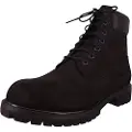 Timberland Timberlandtil mænd. TB1100730011 Premium læder ankelstøvler 6 sort (41), Fast, Blonder, Casual