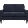 Dorel Home - Sofa Kaci Loveseat - Blå - 2-pers. sofaer - - Homeroom