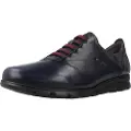 Fluchos Fluchostil kvinder. F0354_SUNO_2OCM Læder træningssko Susan navy (36), Fast, Blonder, Casual, Blå