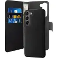 Puro 2-i-1 Samsung Galaxy S23+ 5G Magnetisk Pungcover - Sort