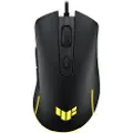 Asus TUF GAMING M3 Gen II - Gaming Mus - Optisk - 6 knapper - Sort