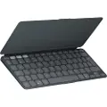 Logitech Keys-To-Go 2 Portable Wireless Keyboard - Graphite - Tastatur - Nordisk - Sort