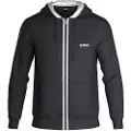 Hugo Boss BOSStil mænd. 50545573 Autentisk sweatshirt grå (S), Casual, Bomuld
