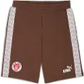 Puma FC St. Pauli KING Sweat Shorts Men, Sport, Espresso Brown/White, XXL