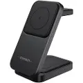Choetech Magnetic 3-in-1 T611-f 15w Iphone 12/13/14/15 Series Trådløs Oplader
