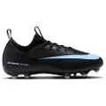 Nike Jr. Mercurial Vapor 16 Club MG Low-Top-fodboldstøvler til små/større børn - sort