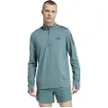 Adidas Own The Run Halv Lynlås Sweatshirt