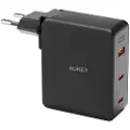 Aukey Vfan E011x Usb2+ Micro Usb-kabel Usb-væglader 4a
