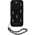 Karl Lagerfeld Saffiano Crystals Chain Iphone 16 Pro Telefon Etui