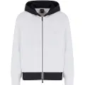 Armani Exchange AIX Armani Exchangetil mænd. XM000515AF13047M0001 Interlock-sweatshirt hvid (M), Casual, Bomuld