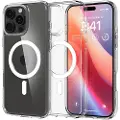 Spigen iPhone 16 Pro Max Spigen Ultra Hybrid Mag Cover - Hvid / Klar