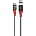Microconnect Safe Charge Magnetic Usb-c To C Data Blocker Cable 1.5m 1.5m. Usb C Usb C Sort/rød