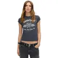 Superdry Motorhead Cap Band T-shirt Med Korte ærmer
