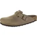 Birkenstock Birkenstocktil mænd. 960811 Træsko i læder Boston brun (42), Fast, Ingen, Casual