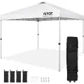 Vevor Pop Up Baldakin Festtelt 304,8 x 304,8 cm med bærbar taske til Camping White
