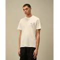 C.P. Company C.P. Companytil mænd. RCCMTS725A005100W Briller T-shirt hvid (XXL), Casual, Bomuld, Korte ærmer