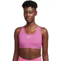 Nike Swoosh Medium Support-sports-bh med indlæg til kvinder - rød