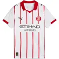 Puma Girona FC 25/26 Home Jersey Youth, Clothing, White/Red, 13-14Y