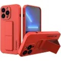 Wozinsky Kickstand iPhone 13 Silikone Cover - Rød
