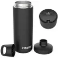 Kambukka Termokrus ETNA 500 ml, med låg RENO, mat sort, rustfrit stål, Kambukka