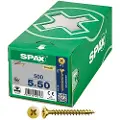 Spax Yellox Z2 5x50 Mm Forsænket Stjerneskrue Til Træ 500 Enheder