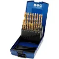 Bohrcraft Din 338 N Hss-tin Metalbor 19 Stykker