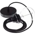 Creative Cables Rl04 2 M Hængende Lampe Pendel Til Lampeskærm