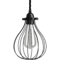 Creative Cables Textile Drop 1.2 M Hængende Lampe Med Pære