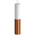 Creative Cables Textil Doble Tub-e14 Hængende Lampe Med Pære