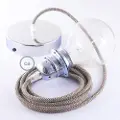 Creative Cables Rd73 Zigzag 50 Cm Hængende Lampe Pendel Til Lampeskærm