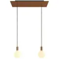 Creative Cables Rose-one Xxl 2 Falls With Light Bulb Pendellampe
