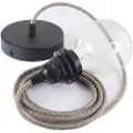 Creative Cables Rd73 Zigzag 50 Cm Hængende Lampe Pendel Til Lampeskærm