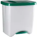 Denox 24160.553 Organisk Skraldespand Med Pedal 50l