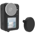 Puluz silicone case for DJI Osmo Action 4/3 with lens cover (black)