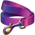 Waudog gradient nylon hundesnor, længde 122 cm, lilla