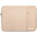 Tech-Protect Sleevy Laptop Sleeve med sidelomme - 15-16 - Caffe Latte