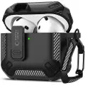 Tech-Protect AirPods 4 Tech-Protect Carbonox-etui - sort