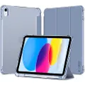 Tech-Protect iPad 2022/2025 Tech-Protect SmartCase Pen Hybrid Tri-Fold Folio Cover - Krystal blå