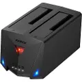 Fideco HDD/SSD-dockingstation med USB 3.2 og SATA I/II/III