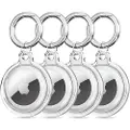 Tech-Protect Apple AirTag Icon 4-pak etui - klar